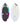 Top and bottom view of the 2026 Phase 5 Scamp Kid's Wakesurf Board in Purple, Teal, and White.