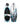 Top and bottom view of the 2026 Phase 5 Swell Wakesurf Board in signature Blue and Carbon graphics.