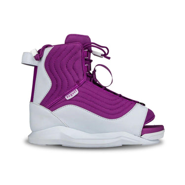 Inside medial view of the August girl's boot showing the plush Stage 1 foam liner for maximum comfort.