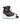 Inside medial view of the Ronix District boot showing the reinforced ankle support and integrated J-bars.