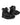 Front view of the 2026 Ronix Divide Wakeboard Boots, showing both left and right open-toe bindings.