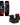 Top and bottom view of the Ronix Girl's Krush 125cm wakeboard alongside a pair of Ronix Luxe open-toe wakeboard boots.