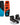 Top and bottom view of the Ronix Kid's Vault wakeboard alongside a pair of Ronix District wakeboard boots.
