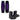 Top and bottom view of the Ronix One Blackout wakeboard alongside a pair of Ronix One Gloss Midnight wakeboard boots.