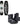 Top and bottom view of the Parks wakeboard alongside a pair of Ronix Parks closed-toe wakeboard boots.