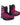 Front view of the 2026 Ronix Rise Women's Wakeboard Boots, showing both left and right bindings in the signature rose colorway.