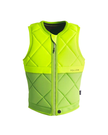 Follow Wake Brand Athena Womens Impact Vest Fluro Yellow - Wakesports