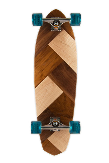 2023 Sanford Shapes Dreamweaver: Walnut Complete Cruiser Skateboard 32.25" - Wakesports Unlimited