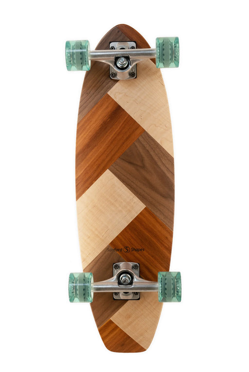 2023 Sanford Shapes Dreamweaver: Goncalo Small Complete Skateboard 27.5" - Wakesports Unlimited