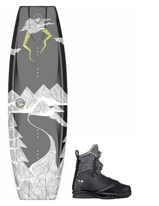 Liquid Force Bullox with Tao Wakeboard Package 2024