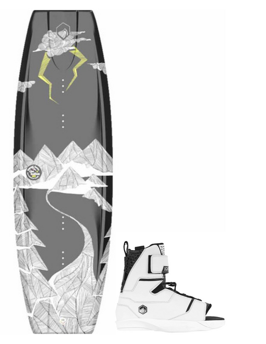 Liquid Force Bullox with Scan Wakeboard Package 2024