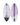 Top and bottom view of the 2026 Ronix Aura Women's Flyweight Skimmer in Lavender Carbon.