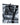 Close-up view of the interior mesh fin compartments and stash pockets inside the Ronix Bimini wakesurf board bag.