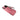 The Ronix Dawn padded wakeboard bag laid down flat showcasing the vibrant coral colorway accents.