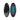 Top and bottom view of the 2026 Ronix OSMO Dark Matter Skimmer in Digital Frequency colorway.