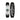 Top and bottom view of the 2026 Ronix Parks Modello Core Wakeboard in White and Black.
