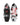 Top and bottom view of the 2026 Ronix Women's Sea Captain Tuff Tech Wakesurf Board in White, Black and Salmon colors.
