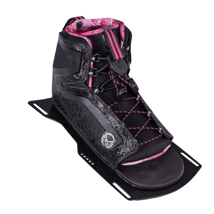 HO Hovercraft (Tribal Pink) w/ Double Stance 110 Water Ski Package 2024 | Wakesports Unlimited - Front Boot