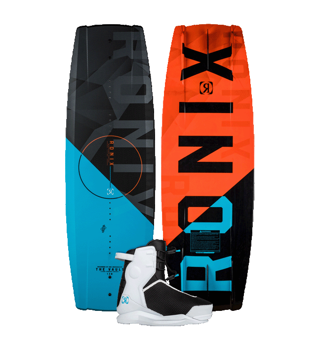 Ronix Kid's Vault Wakeboard Package w/ Vision Pro Bindings 2024 - Wakesports Unlimited