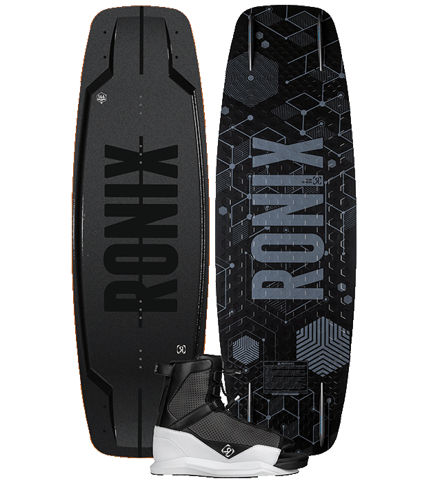 Ronix Parks Wakeboard Package w/ District Bindings 2024 - Wakesports Unlimited