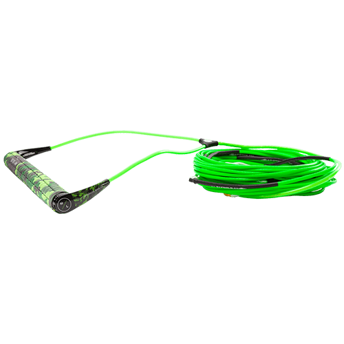 2024 Hyperlite SG Handle w/ X-Line Wakeboard Rope & Handle - Wakesports Unlimited | Green Mainline