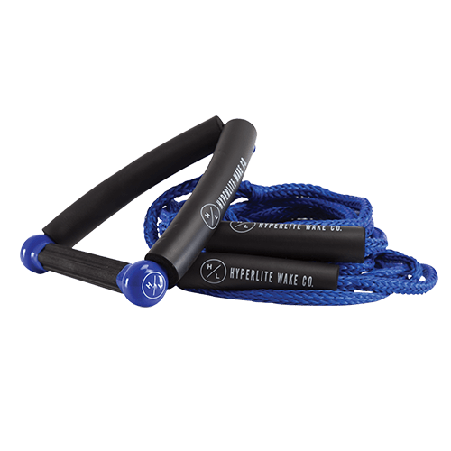 2024 Hyperlite 25' Wakesurf Rope & Handle - Wakesports Unlimited | Blue Rope