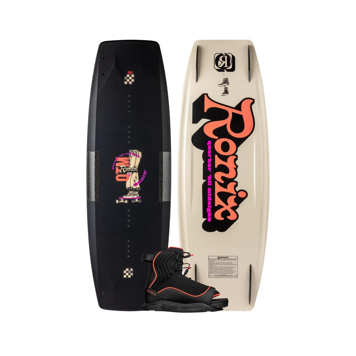 Ronix Quarter 'Til Midnight with Luxe Wakeboard Package 2025