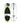 Top and bottom view of the 2025 Phase 5 Doctor Wakesurf Board in signature Green and Carbon graphics.