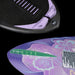 Close-up of the diamond tail section showing the single skim fin and premium rear traction pad on the Phase 5 Mindset.