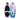 Top and bottom view of the 2026 Phase 5 Rush Wakesurf Board in Bailey Rush's Pink and Blue outerspace looking graphics.