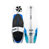Symmetrical studio overview showing the premium traction deck pad and carbon base graphic of the 2026 Phase 5 Viper Wakesurf Board.