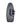 Front standing view of the 2026 Ronix Dempsey extra padded wakesurf board travel bag in Black and Silver.