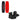 Top and bottom view of the Ronix District wakeboard alongside a pair of Ronix Divide entry-level open-toe wakeboard boots.
