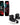 Top and bottom view of the Ronix Girl's Krush 125cm wakeboard alongside a pair of Ronix Halo open-toe wakeboard boots.