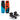 Top and bottom view of the Ronix Kid's Vault wakeboard alongside a pair of Ronix District wakeboard boots.