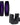 Top and bottom view of the Ronix One Blackout wakeboard alongside a pair of Ronix One Gloss Midnight wakeboard boots.