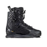 Inside medial view of the One Gloss Midnight boot showing the seamless ankle flex zones.