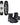 Top and bottom view of the Ronix Parks wakeboard alongside both Ronix Anthem BOA wakeboard boots making up this 2026 Ronix Parks Wakeboard Package.