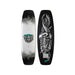 Top and bottom view of the 2026 Ronix Parks Modello Core Wakeboard in White and Black.