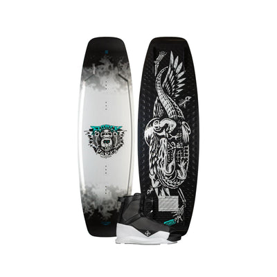 Ronix Parks Wakeboard Package with District Boots 2026