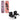 Top and bottom view of the Ronix Quarter 'til Midnight wakeboard alongside a pair of Ronix Halo open-toe wakeboard boots.