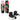 Top and bottom view of the Rise wakeboard alongside a pair of Ronix Halo open-toe wakeboard boots.