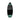 Front standing view of the 2026 Ronix Pointy Nose Surf Sock in signature Black, Green, and Grey knit.