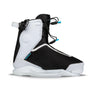 Inside medial view of the Ronix Vision Pro boot showing the reinforced ankle support and Stage 2 foam liner.