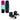 Top and bottom view of the Ronix Women's Krush wakeboard alongside a pair of Ronix Halo open-toe wakeboard boots.