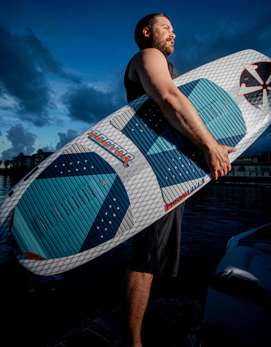 2024 Phase Five Doctor Wakesurf Board | Wakesports Unlimited - Action Shot