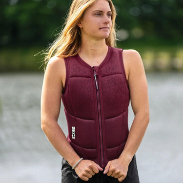 Follow Finesse Womens Impact Vest - Maroon