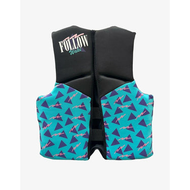 Follow Grommy Youth CGA Life Vest - Black/Teal