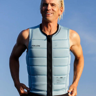 Follow P1 Traction Mens Impact Vest - Ocean