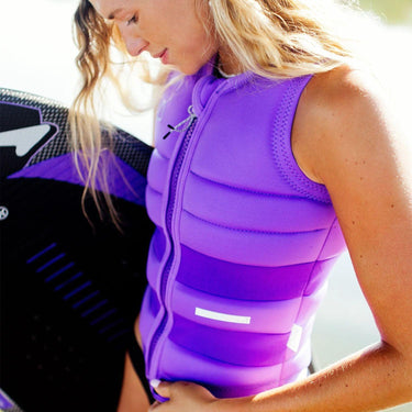 Follow Fortune Womens Impact Vest - Purple